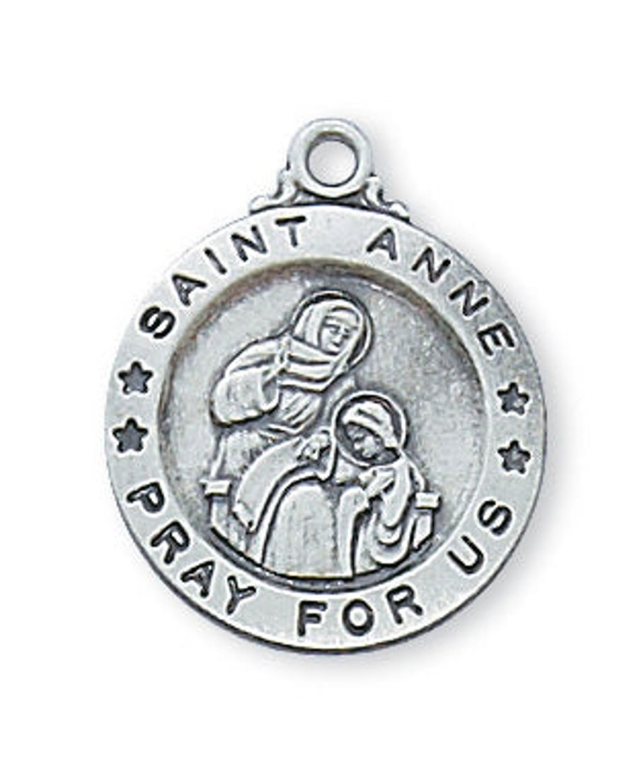 Jewelry&Medals Regers | Anne - St. Anne Medal - Sterling Silver