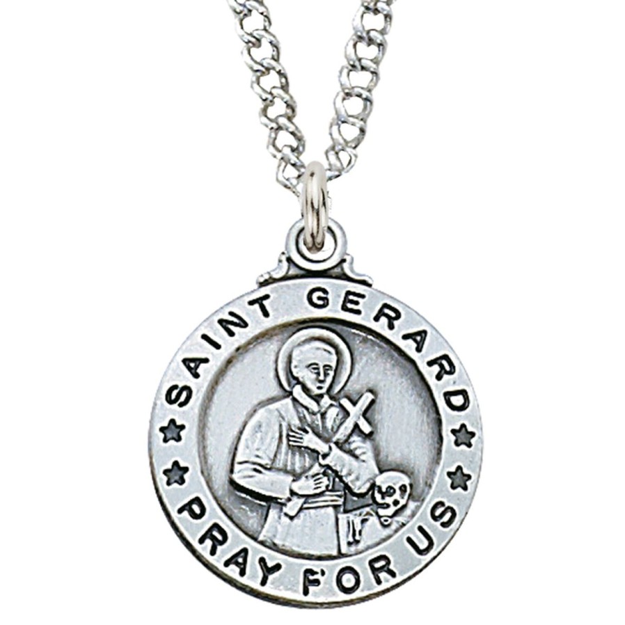 Jewelry&Medals Regers | Gerard - St. Gerard Medal - Sterling Silver