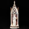 Statues Regers | Sacred Heart Led Arch Window Figure 11.75"H