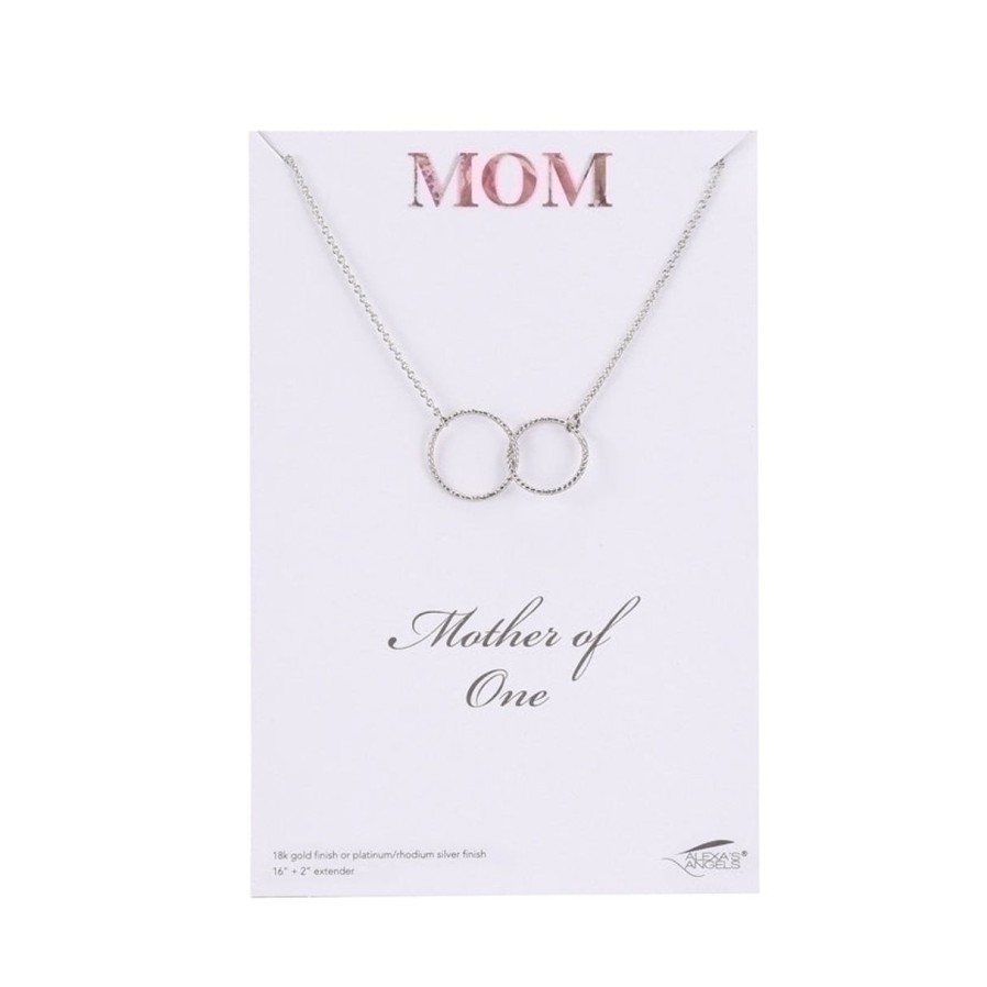 Jewelry&Medals Regers | Mother Of One Necklace, Silver 16"L