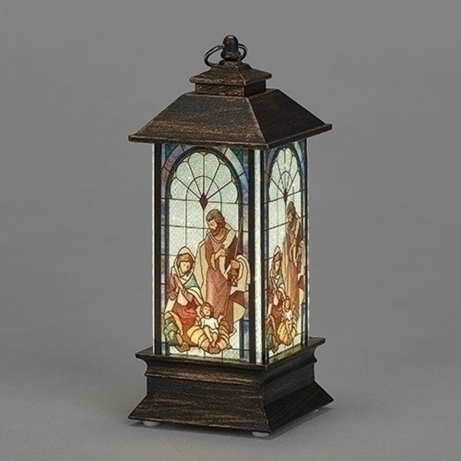 Christmas&Advent Regers | Holy Family Led Lantern Ornament 5"