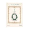 Jewelry&Medals Regers | Our Lady Of Grace Oval Pin Green 1.75"H