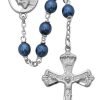 Rosaries Regers | Ecce Homo Rosary - Blue Boxed