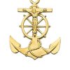 Jewelry&Medals Regers | Crucifix Anchor Necklace - Gold Over Sterling