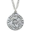 Jewelry&Medals Regers | John - St. John The Evangelist Medal - Sterling Silver