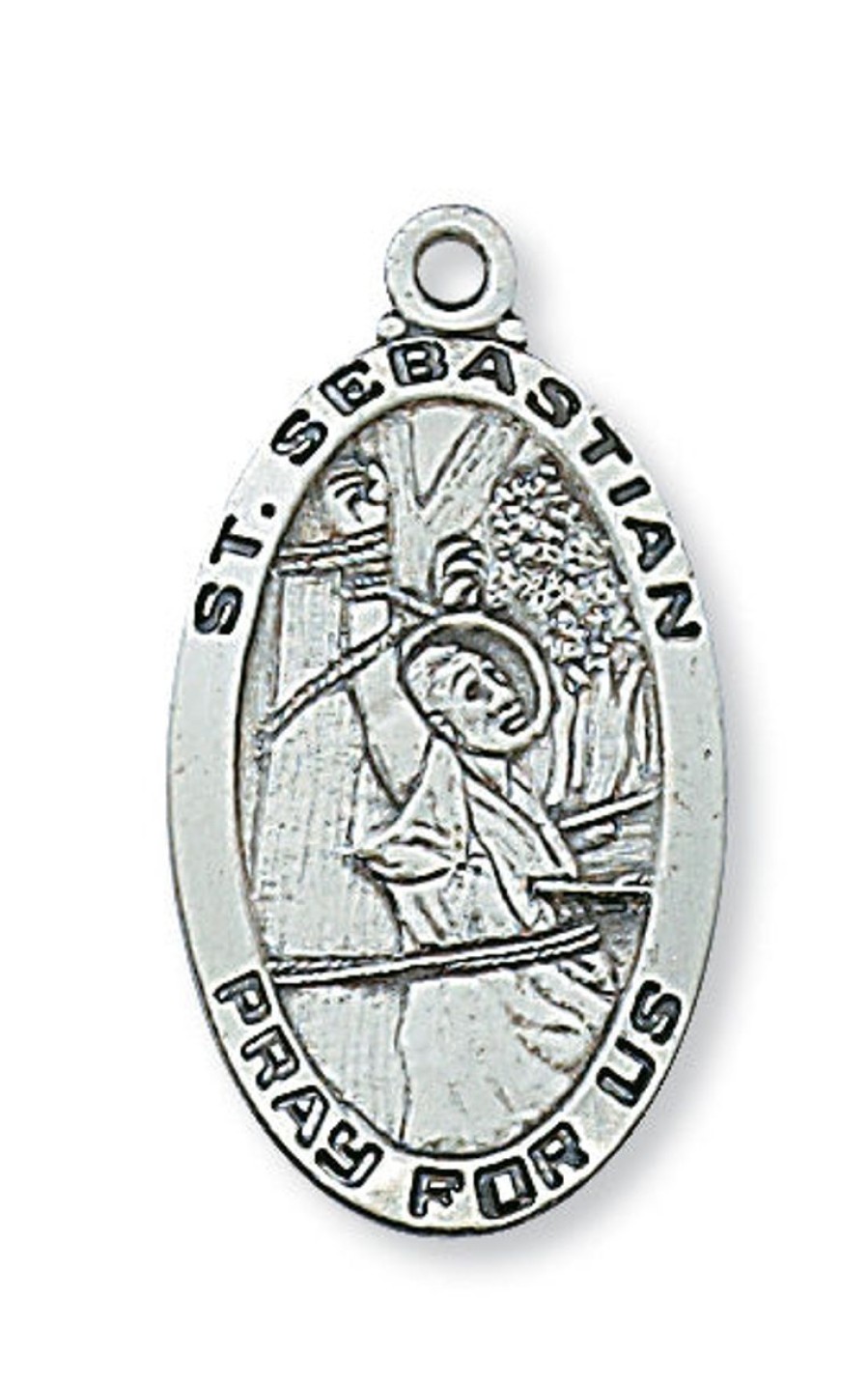 Jewelry&Medals Regers | Sebastian - St. Sebastian Medal - Sterling Silver