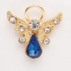 Jewelry&Medals Regers | Birthstone September Crystal Angel Pin 1"H