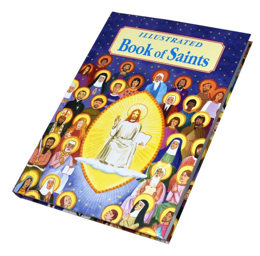 Books & Bibles Regers | Illustrated Book Of Saints Inspiring Lives In Word And Picture