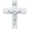 Jewelry&Medals Regers | Crucifix Necklace - Sterling Silver 20"