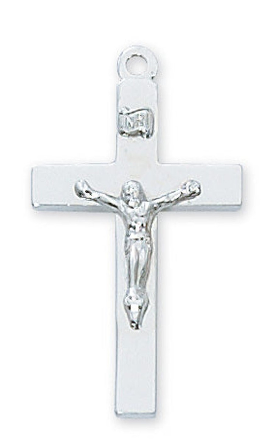 Jewelry&Medals Regers | Crucifix Necklace - Sterling Silver 20"