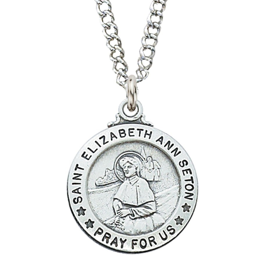 Jewelry&Medals Regers | Elizabeth - St. Elizabeth Ann Seton Medal - Sterling Silver