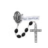 Jewelry&Medals Regers | Prayer Petition Locket Rosary - Black Boxed