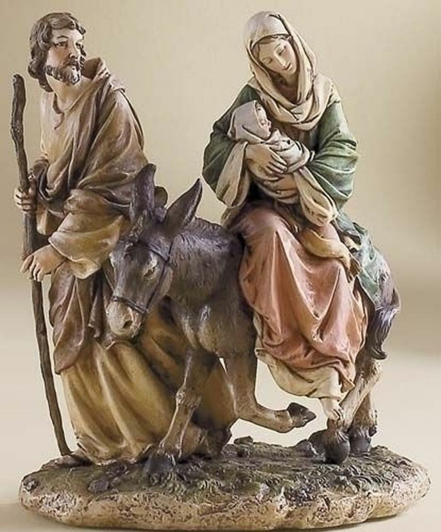 Statues Regers | Flight Into Egypt Statue 9"H