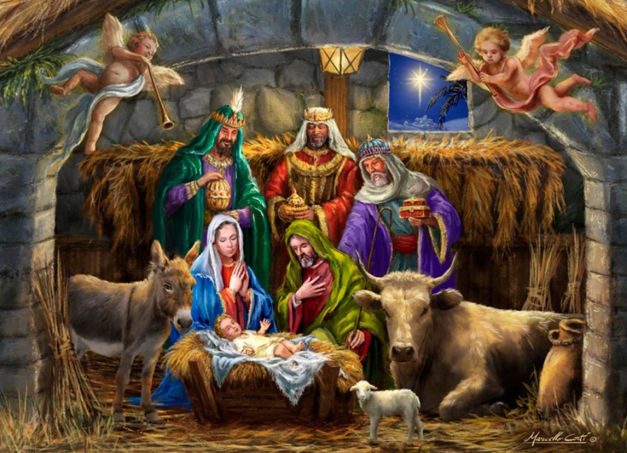 Christmas&Advent Regers | In The Manger Jigsaw Puzzle