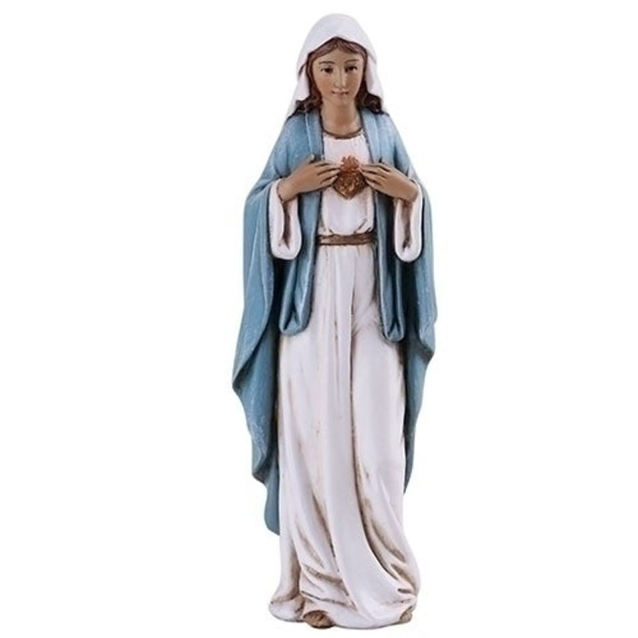 Statues Regers | Immaculate Heart Of Mary Statue 4"H