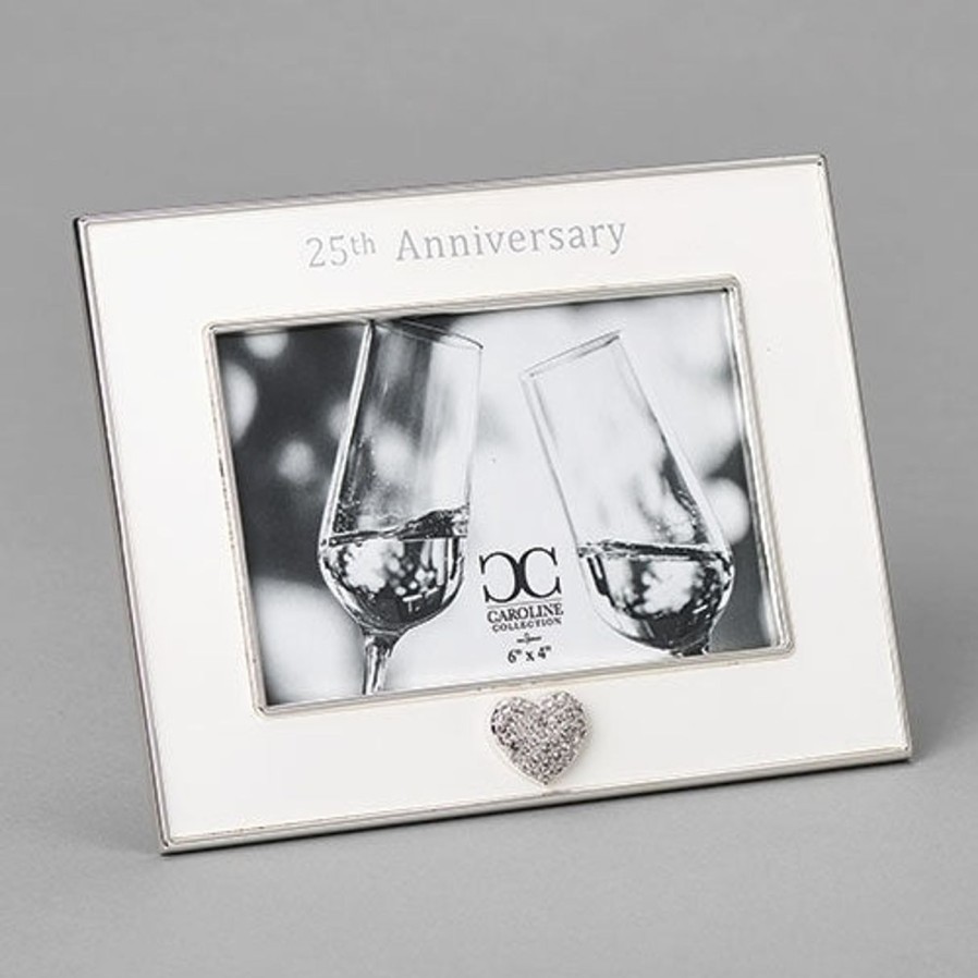 Occasions Regers Wedding&Anniversary Frames Plaques & Keepsake Boxes | 25Th Anniversary Frame 7"H