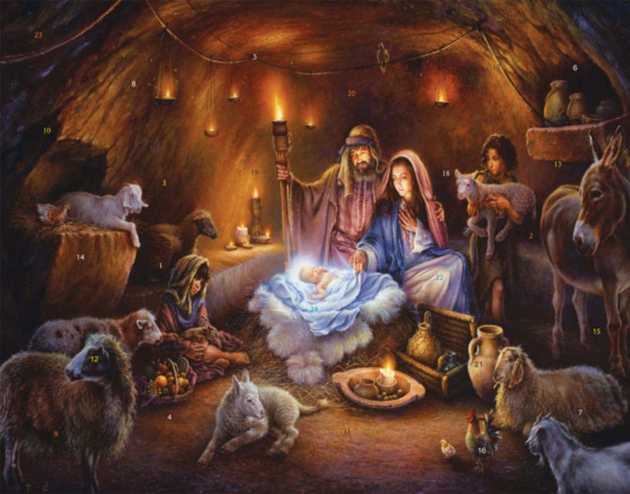 Christmas&Advent Regers | No Room At The Inn Advent Calendar