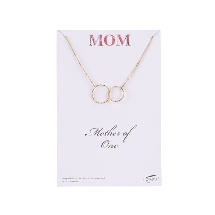 Jewelry&Medals Regers | Mother Of One Necklace, Gold 16"L