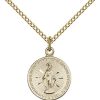 Jewelry&Medals Regers | Miraculous Medal Necklace Gold Filled 18"