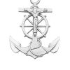 Jewelry&Medals Regers | Crucifix Anchor Necklace - Sterling Silver