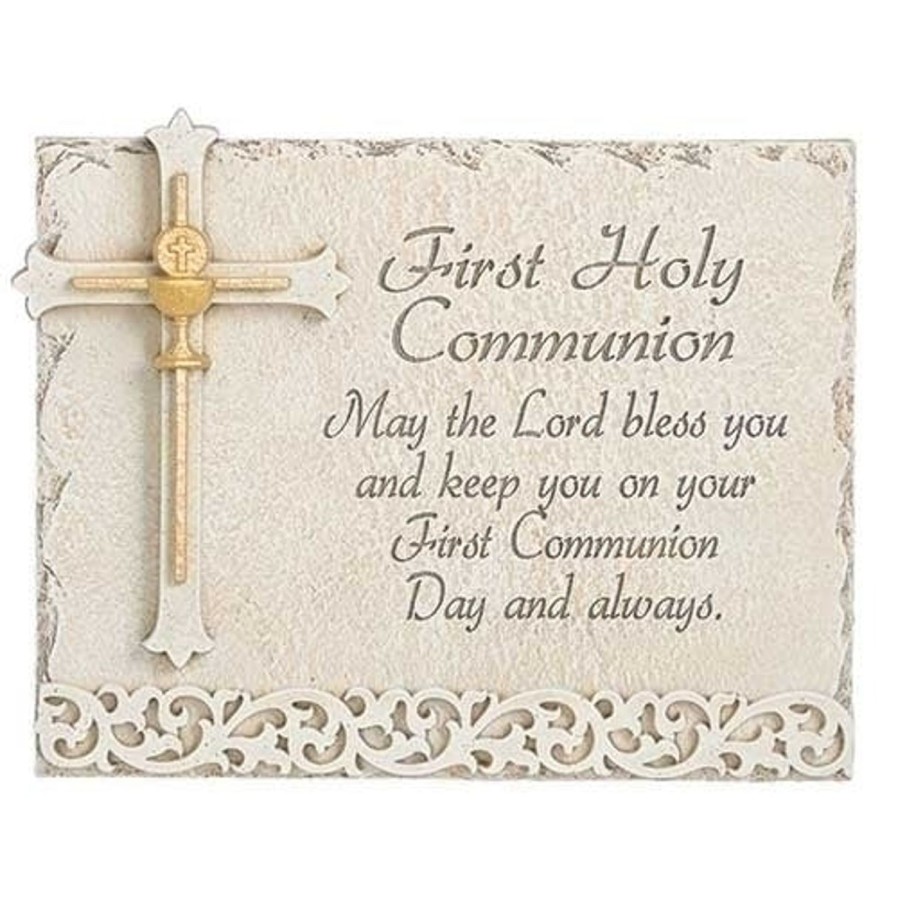 Occasions Regers Communion Frames Plaques & Keepsake Boxes | Communion Wall Plaque 6"H