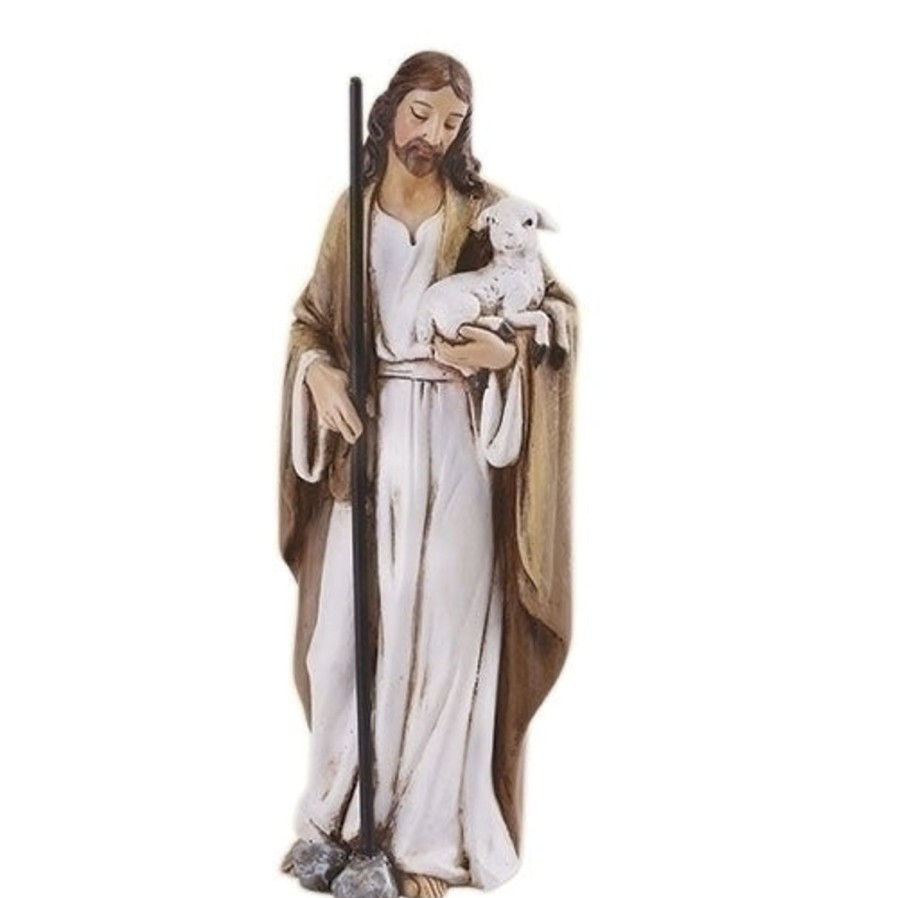 Statues Regers | Good Shepherd Statue 4"H