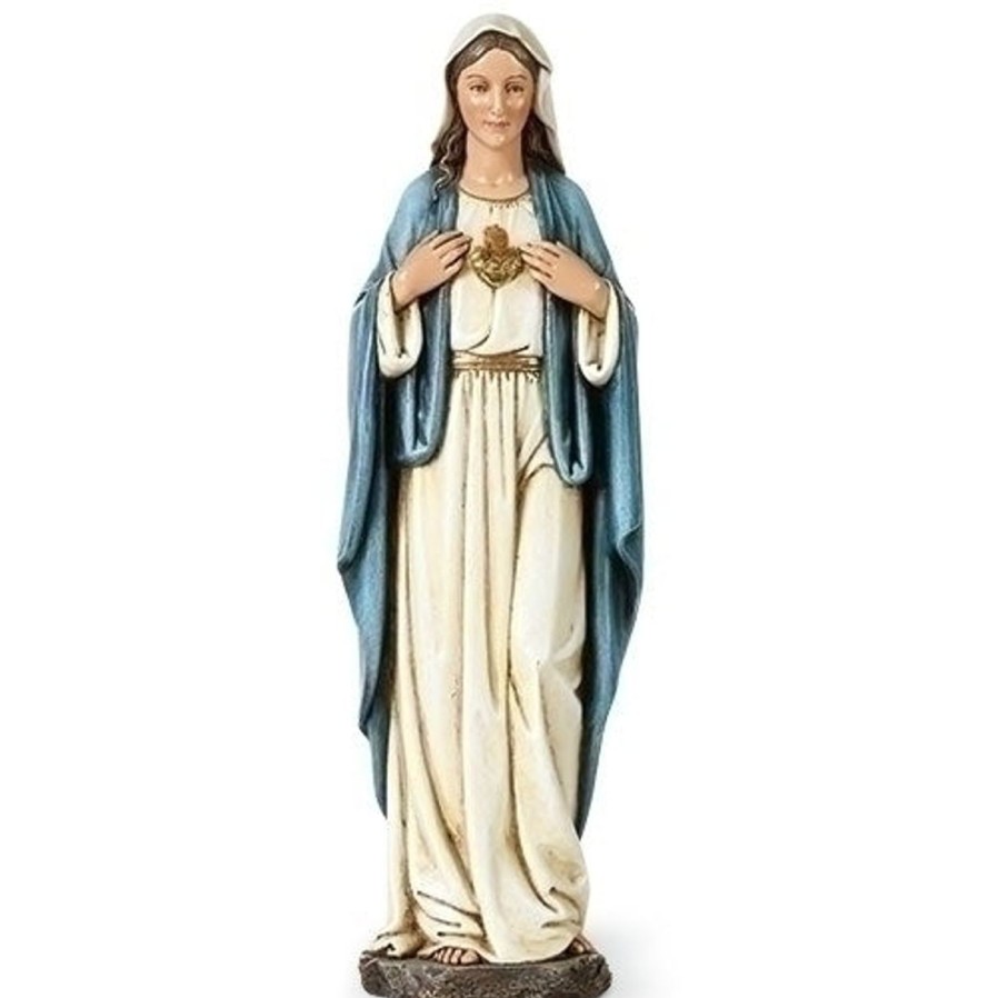 Statues Regers | Immaculate Heart Of Mary Statue 9.7"H