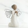 Statues Regers | Angel Of The Spirit - Willow Tree 4"