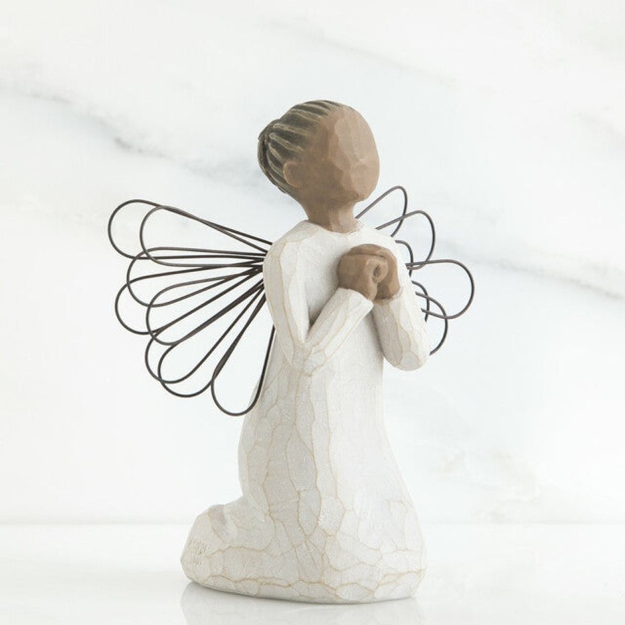 Statues Regers | Angel Of The Spirit - Willow Tree 4"