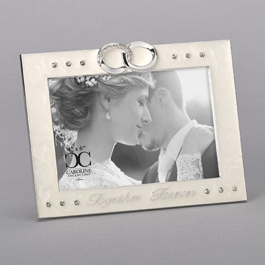 Occasions Regers Wedding&Anniversary Frames Plaques & Keepsake Boxes | Together Forever Frame With Rings 5.5"H