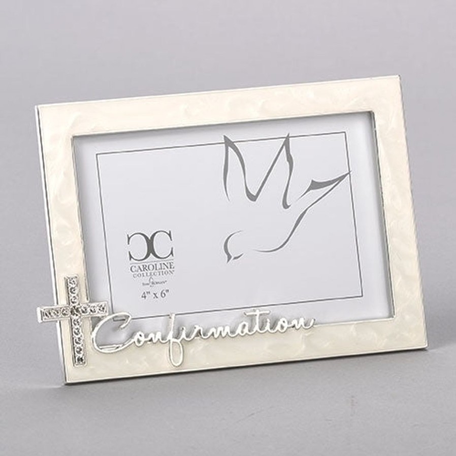 Occasions Regers Confirmation Frames Plaques & Keepsake Boxes | Confirmation Rhinestone Frame 4.75"H